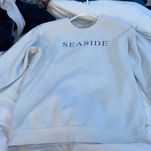 seaside crewneck sweatshirt